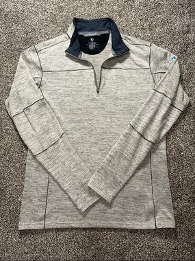 Kuhl Ryzer 1/4 zip men’s medium tan